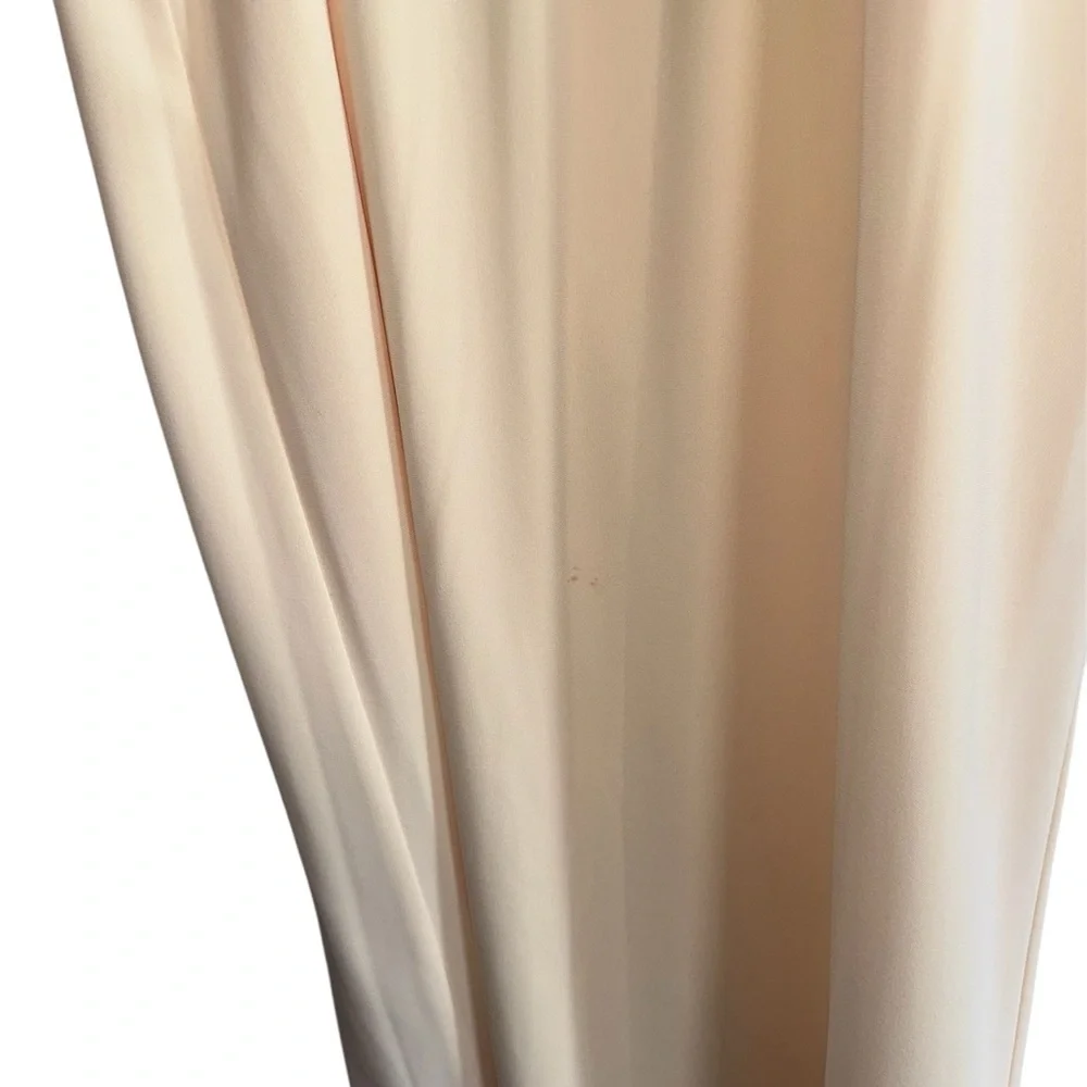 Dave & Johnny Beaded Formal Dress Champagne Yellow/Gold Size 5/6 - Picture 4 of 14